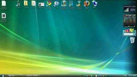 How to add a quick launch shortcut to vista or xp