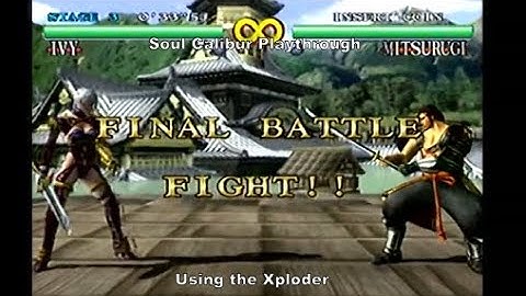 Soul Calibur Playthrough using the Dreamcast Xploder :D #Dreamcast #Sega #DC #CheatCodes #Gaming