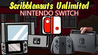 NINTENDO SWITCH in the Scribblenauts Unlimited Object Editor 203