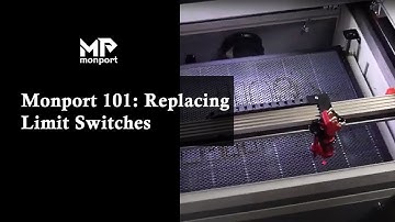 How to replace Limit Switches on a 60W co2 Laser | #monportlaser