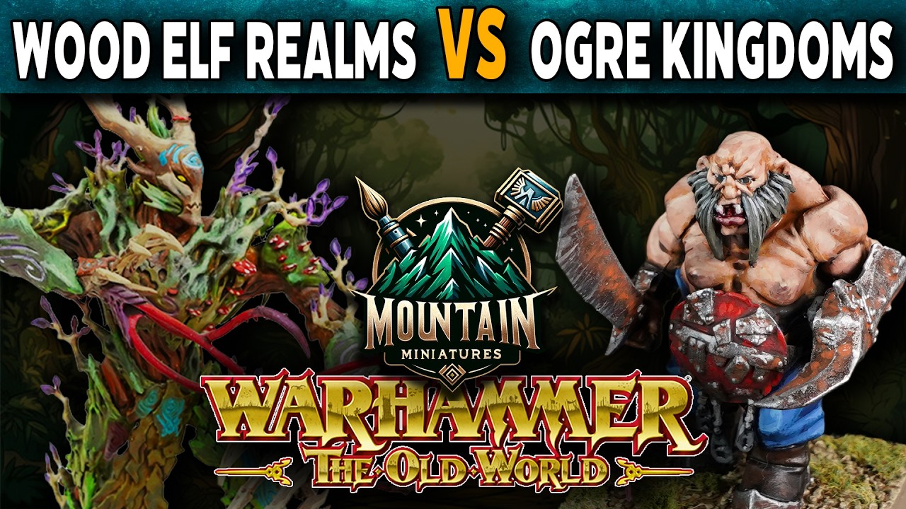 Wood Elf Realms vs Ogre Kingdoms - Warhammer The Old World Battle ...