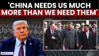 Trump Reacts To China's Victory Parade With Putin & Kim Jong-Un