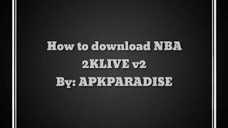 How to download NBA 2KLIVE v2 on Android screenshot 2