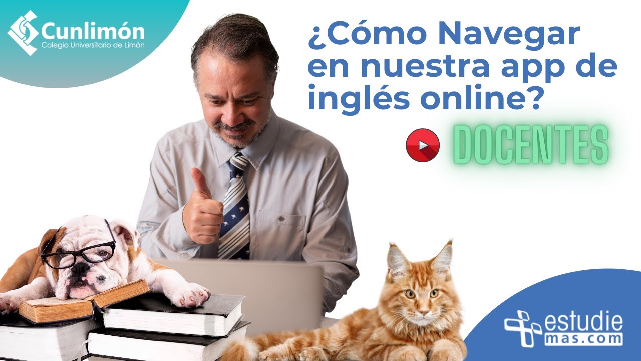 VIDEO DOCENTES 3: ¿Cómo Navegar en la APP de Inglés Online?