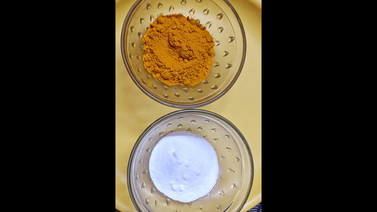 DIY hair removal with baking soda and turmeric in just 5 minutes at