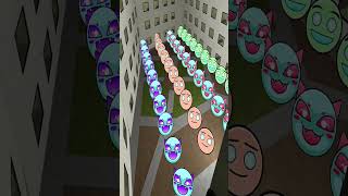 Cute Emoji Nexbots in Liminal Hotel #gmod #garrymod #nextbots #garrysmod