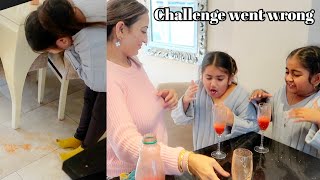 ❗️ Avleen had to vomit 🤮💯 Our challenge went wrong