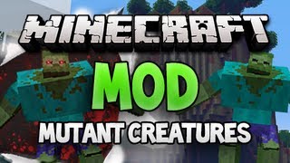 Minecraft Mod Spotlight - MUTANT CREATURES MOD screenshot 1