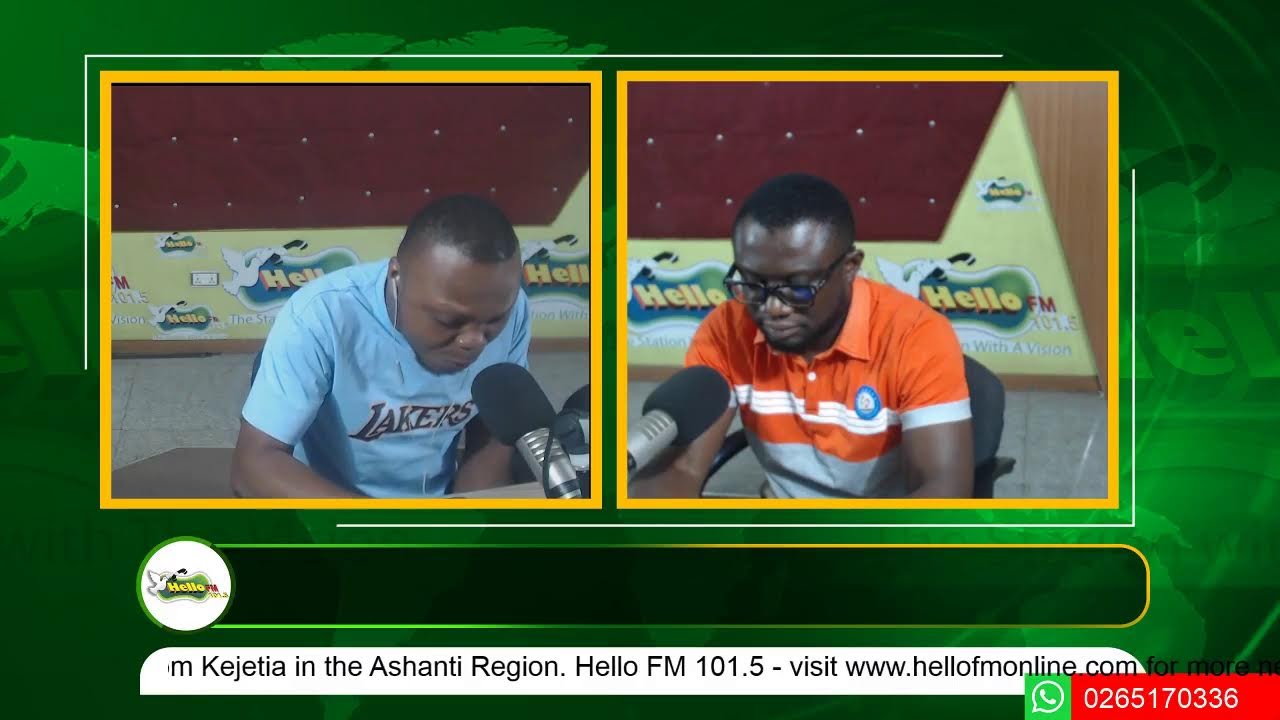 KOKROKOO ON HELLO 101.5 FM  16-01-2025