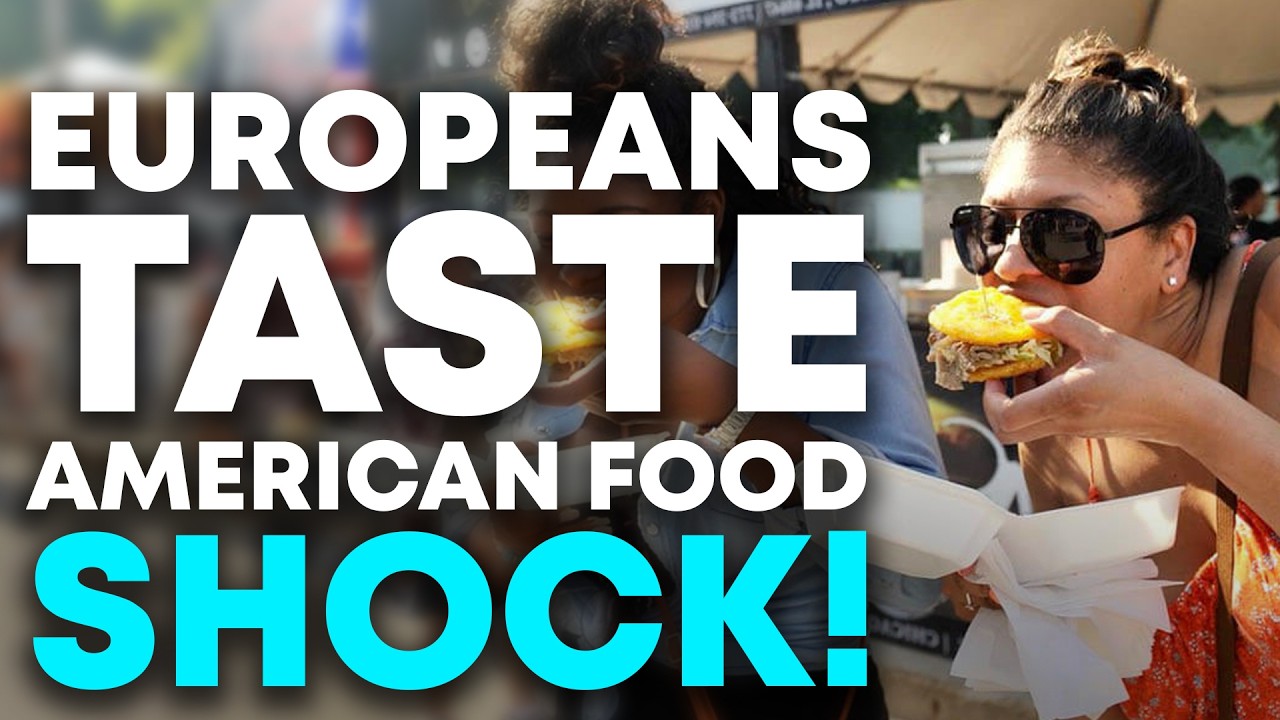 Европейцы впервые пробуют американскую еду — их реакция бесценна!