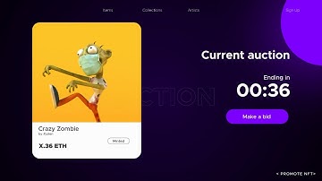 NFT Video Opensea Promo - After Effects Template