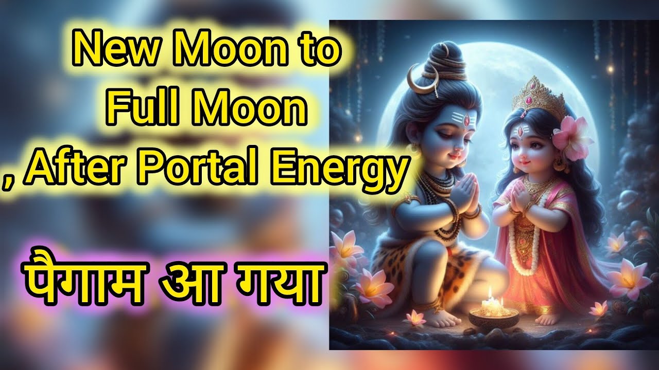 New Moon to Full Moon, After Portal Energy DM DF पैगाम आ गया 💕🕊️🔮💯 ...
