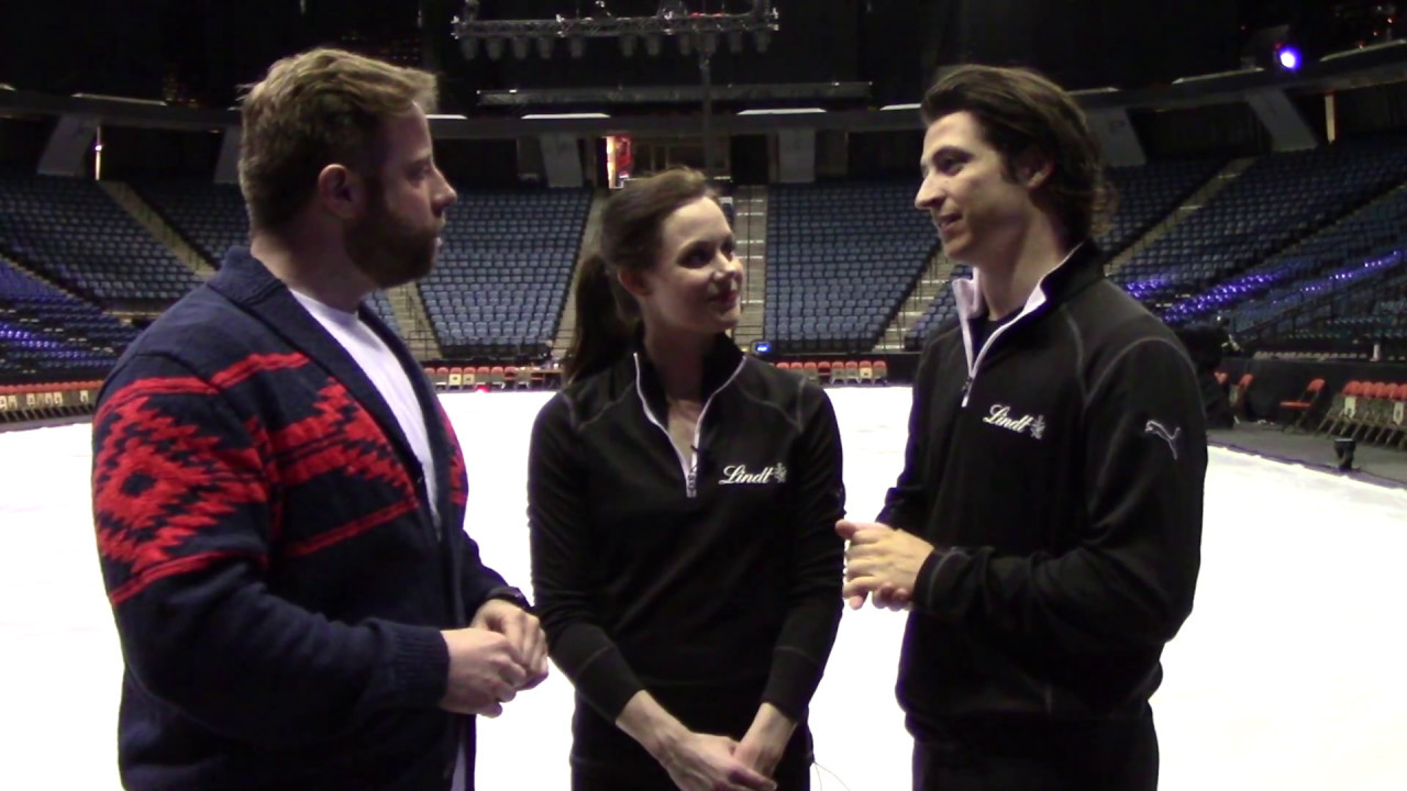 Интервью с Тессой Вёрче и Скоттом Мойром на Golden Skate 2017