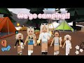OUR CHAOTIC CAMPING TRIP! *BEAR ATTACK?* ROBLOX BLOXBURG VOICED ROLEPLAY!
