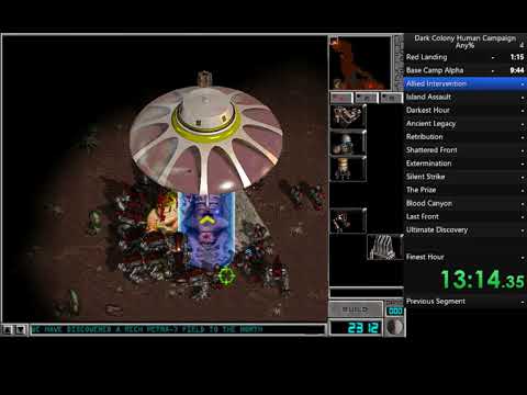 Dark Colony Human Campaign Speedrun in 1:47:57