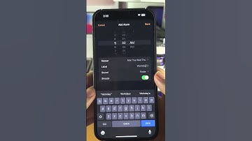 How To Set An Alarm on iPhone!