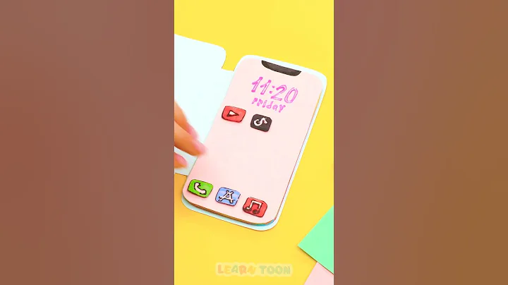 Let's make a DIY 😍 Phone Book 📱 #diy #kidsvideo thumbnail