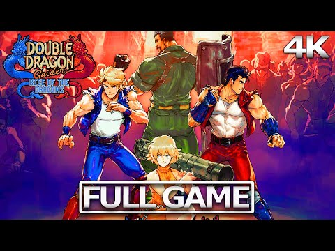 DOUBLE DRAGON GAIDEN: RISE OF THE DRAGONS Full Gameplay Walkthrough / No Commentary 【FULL GAME】4K