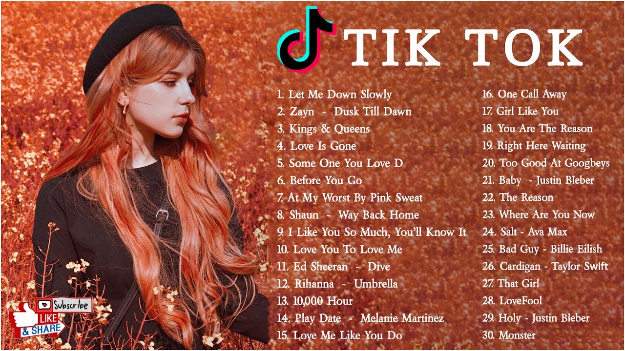 top tik tok songs of 2021