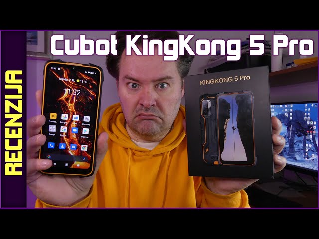Cubot KingKong 9 recenzija – robusni smartfon s dva zaslona i mega