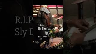 RIP to the legendary Sly Dunbar #slyandrobby #slyandrobbie #slydunbar #reggaemusic #reggaelegend