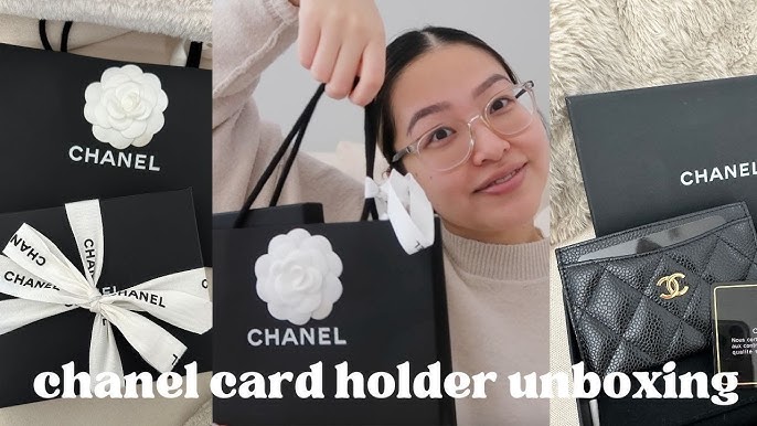 Unbox & Review Chanel XL cardholder With chain 