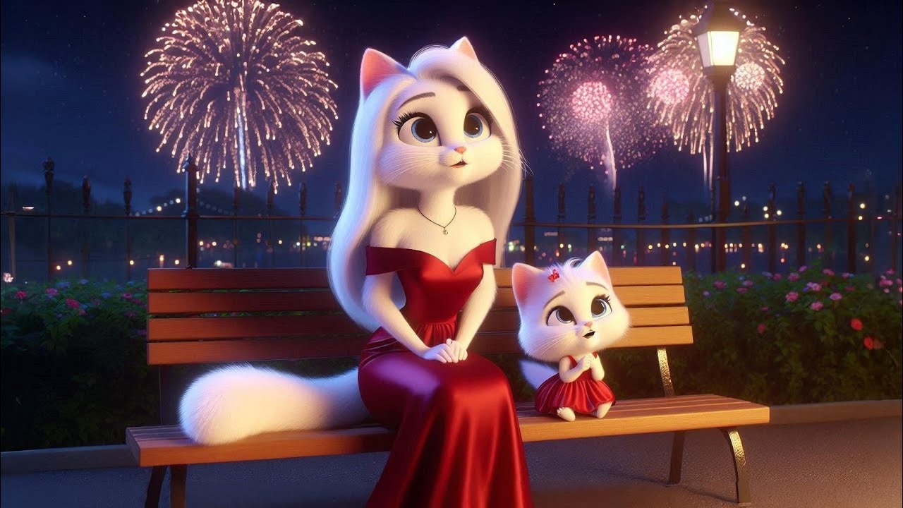 चीकू गई बाहर घूमने अपनी मम्मी के साथ | Hindi Animated Cat Story 