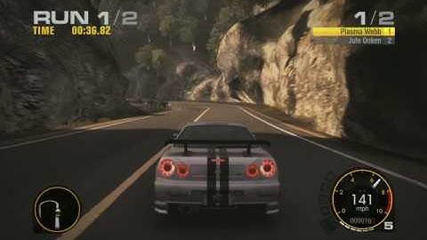 GRID Downhill HD WS on 9800gt - 180.48 nVidia drivers