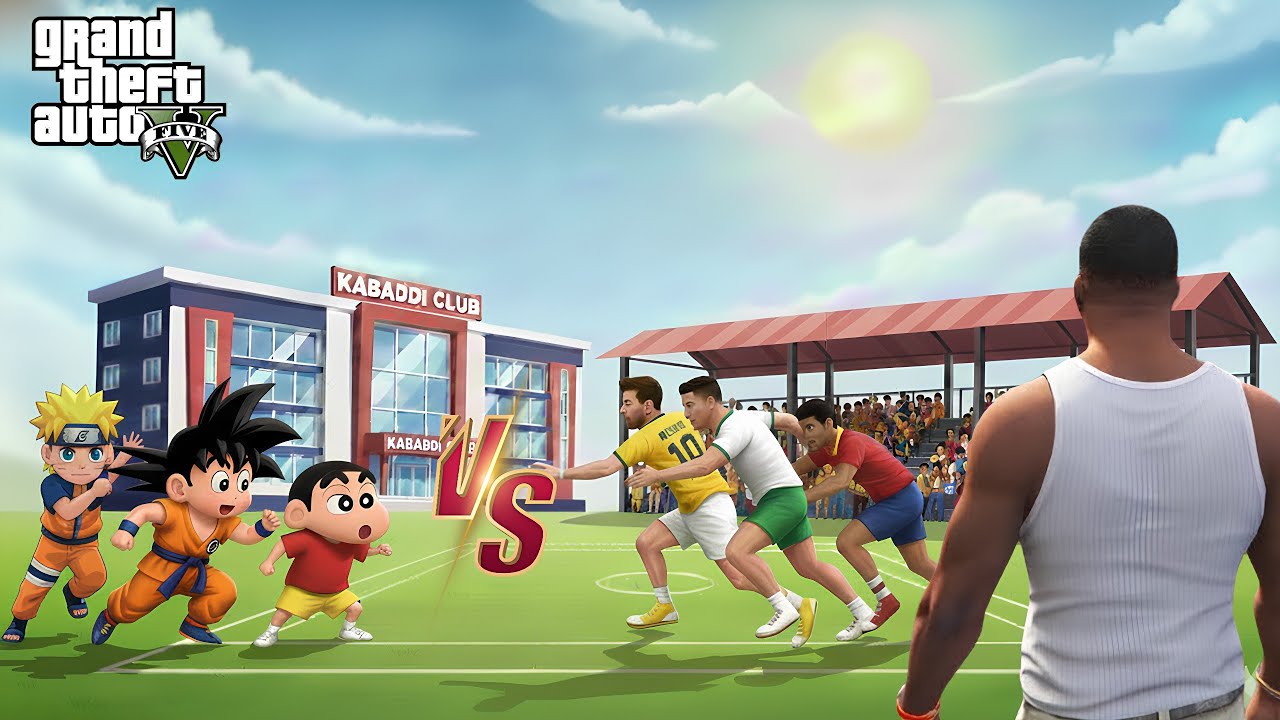 Franklin & Shinchan Play Kabaddi – The Funniest Match Ever!