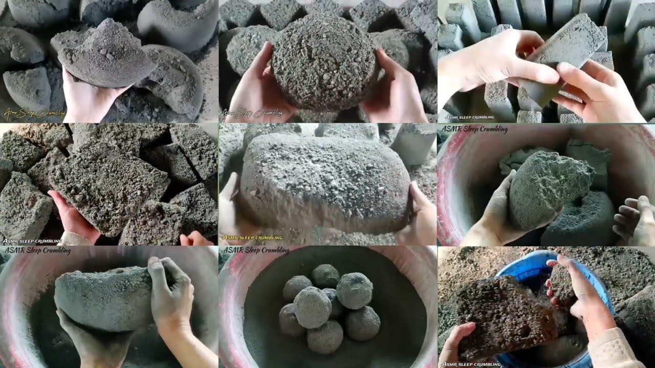 ASMR Edits Different Types of Charcoal🖤 Texture Crumbling 🥰||Requested by @k.samsonk.samson3693✨💥