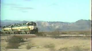Classic Railroad Series 478 - Arizona & California at Cadiz, CA December 21, 1991