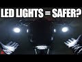 Do LED Lights Add to Motorcycle Safety?