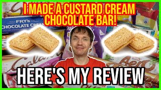 Chocolo's Custom Custard Cream Chocolate Bar Review