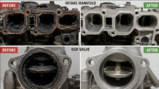 Toyota Avensis D4D, 2.0 T270, 2011 Intake manifold and EGR carbon cleaning and rebuild, 2008 to 2015