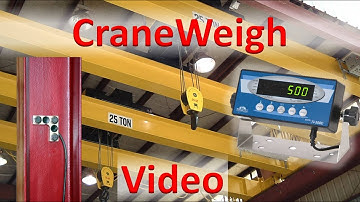 CraneWeigh measures load weight, right on the crane