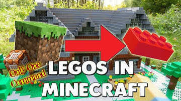 Minecraft Only One Command | LEGO mod
