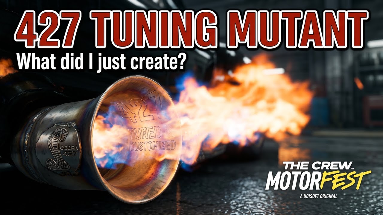 SHELBY COBRA 427🇺🇸1964 CUSTOMIZE AND TUNING #thecrewmotorfest #gameplay 