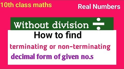 Real Numbers//Exercise 1.3//10th class maths//SP Math Solutions