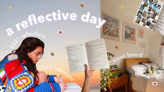 a reflective day at home 💌✨ journaling + new year goals, visionboard manifestation, catch up w/ me by nayna florence 90,380 views 2 years ago 16 minutes