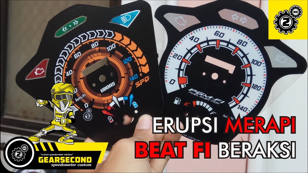 Beat Fi Gue Jadi Tambah Kece Gara Gara Speedometernya Di Modif