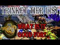 Orcs Must Die 3 - Tier List - Trinkets