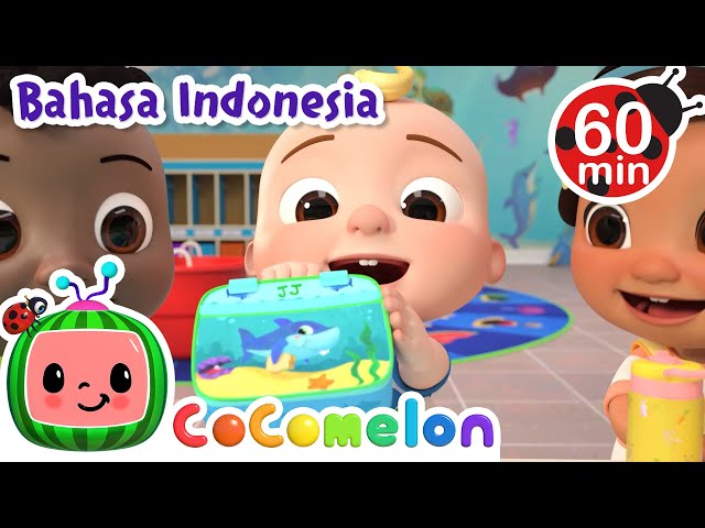 Makan Siang Dengan Teman Kelas | CoComelon Bahasa Indonesia - Lagu Anak Anak | Nursery Rhymes class=