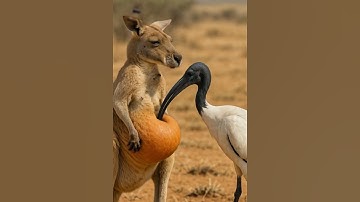 Just in time to save the kangaroo