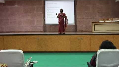 Lecture by Prof. Saroj Kaushik, CSE Department, IIT Delhi Part-4