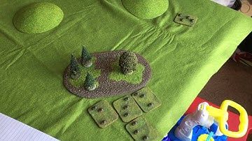 Team Yankee (Flames of War) in 3mm! Quick proof of concept game