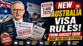 🚨 Australia’s New Immigration Rules Start in August 2026 – Work, Student & Family Visas Affected 🚨 Australia’s New Immigration Rules Start in August 2026 – Work, Student & Family Visas Affected