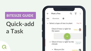 Quire Bitesize Guide: Quick-add a Task