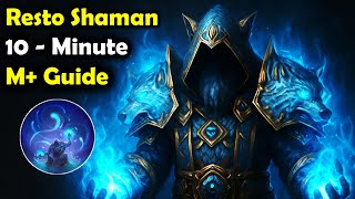 11.2 Farseer Restoration Shaman Mythic Dungeon Healing Guide The War Within Season 3