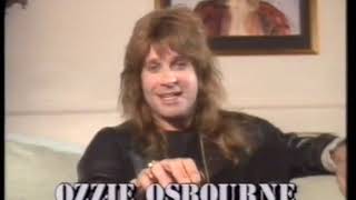 BLACK SABBATH | Ozzy Osbourne | Tony Iommi | Interview 1990 | Hard'n Heavy VHS | Thrash-Speed Metal