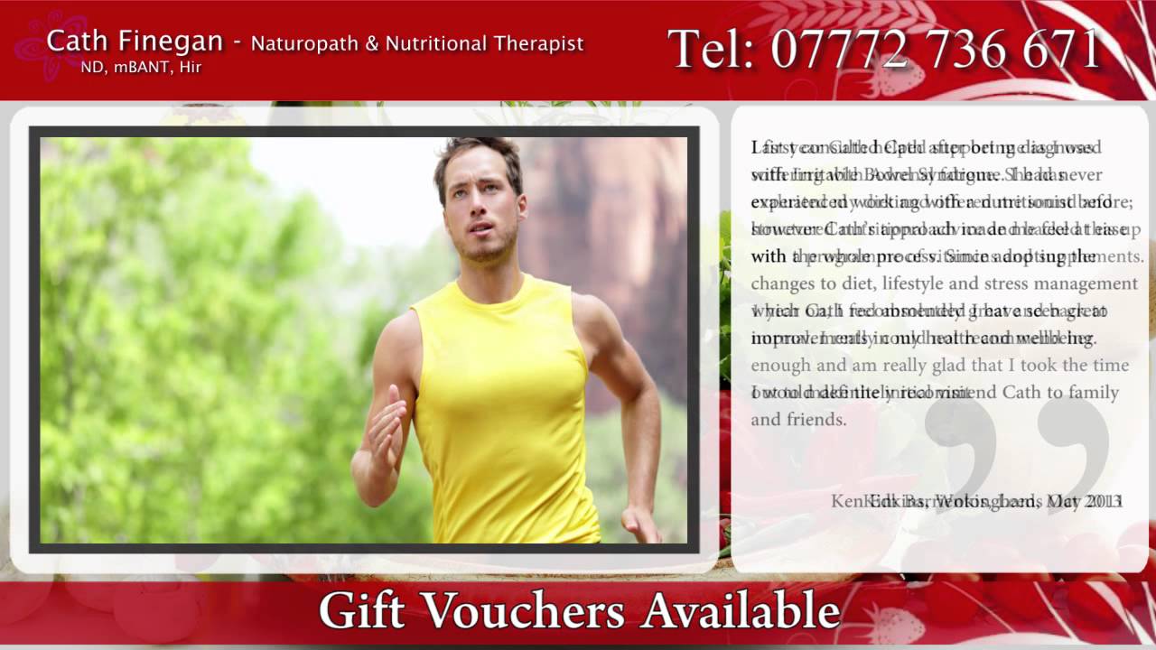 Naturopath Barnsley & Nutritionist Yorkshire Cath Finegan Naturopath